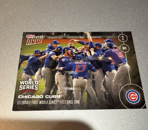 2016 Topps Now 665 CHICAGO CUBS