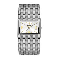 Women Fashion Quartz Watch Bracelet Analog Watch Luxury Rhinestone Watch Gift