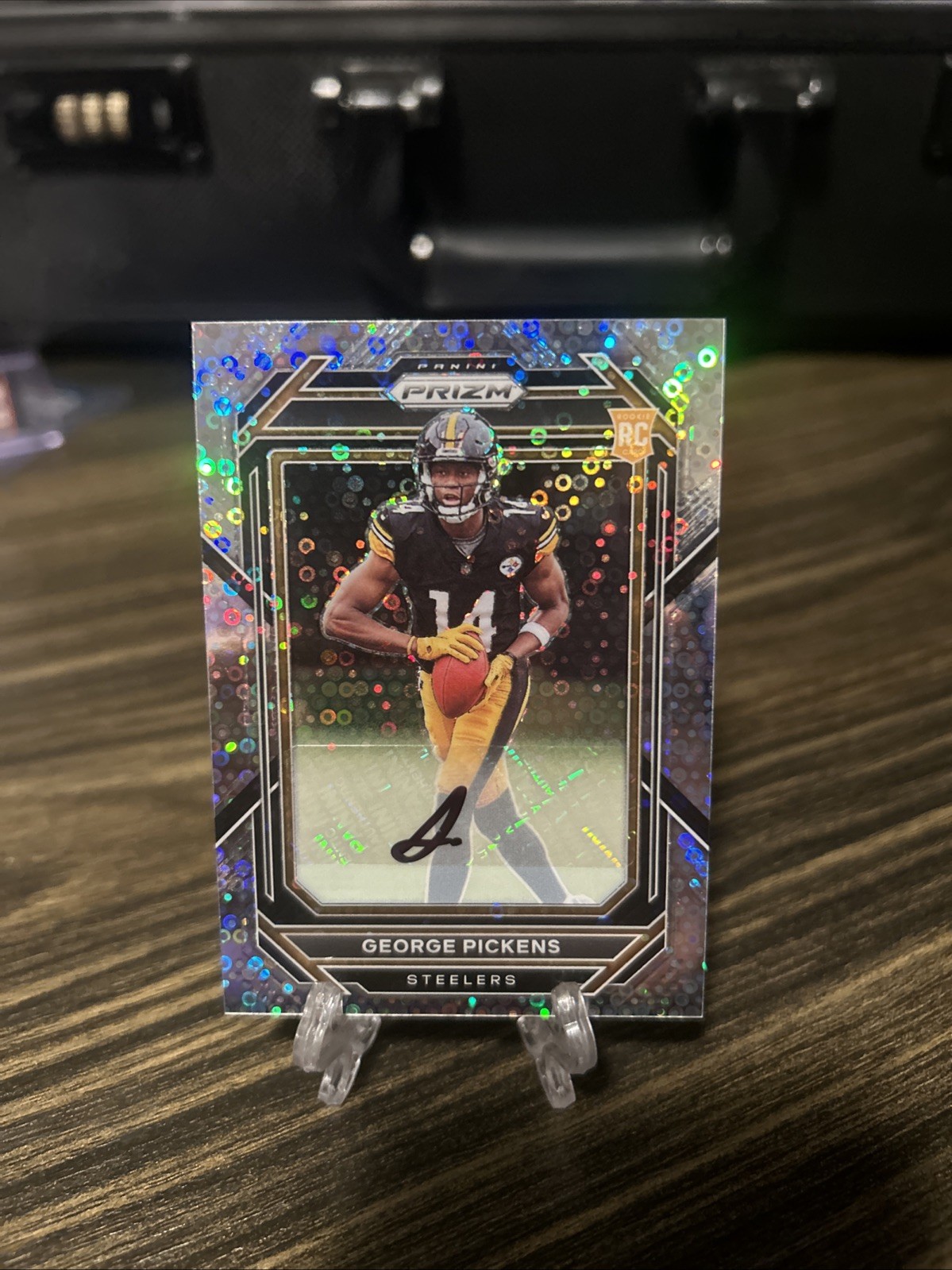 2022 Panini Prizm - Rookies George Pickens #329 No Huddle Prizm Autographs (AU,