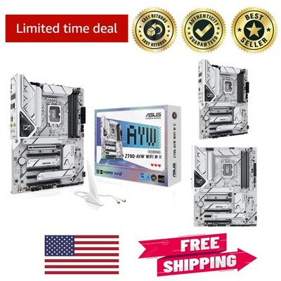 Z790 Motherboard LGA 1700 - 12+1 DrMOS, Triple M.2, Thunderbolt, USB 10Gbps