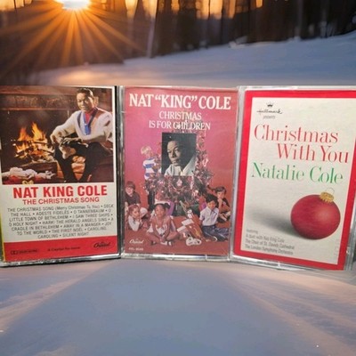 XMAS MUSIC 3x Lot (NAT King & NATALIE COLE) Christmas Song, for Children, With U