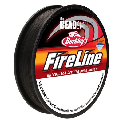 Fireline 8lb Smoke Grey 50 Yard Bead Thread Cord Braided Dyneema Strong Fiber