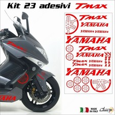 FOGLIO ADESIVI CARENA ROSSO FITS per Yamaha T-MAX 500 01-11 T-MAX 530 12-18