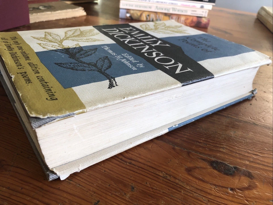 THE COMPLETE POEMS OF EMILY DICKINSON (1960) Edit Thomas H. Johnson Stated 1st Foto 2 de 4