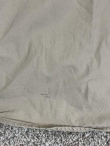 Beretta Shooting Shirt Mens XL Padded Marksman Saddle Tan Heavy Cotton Vented - Picture 12 of 12