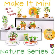 MGA  s Miniverse Make It Mini NATURE SERIES 3  RESTOCKED Open Unused You Choose