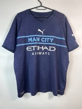 MANCHESTER CITY 2021/2022 FOOTBALL SHIRT JERSEY THIRD PUMA SIZE XL