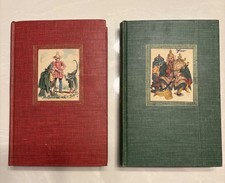 Grimms and Andersons Fairy Tales, 2 Book Set, 1945, Grosset & Dunlap Hardcover