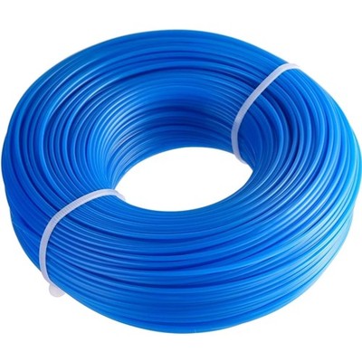 1,6 mm x 100 m Ersatz-Trimmerfaden   Hochwertiger Nylonfaden für Rasentrimmer