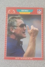 1989 Pro Set - Don Shula #225