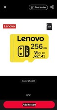 LENOVO 256 GB  V60 MICRO SD CARD