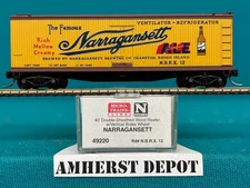 49220 Micro Trains Narragansett Wood Reefer N Scale New