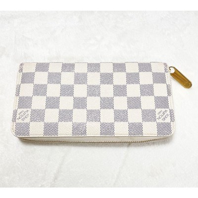 Louis Vuitton Long Wallet Damier Azur Zippy Wallet used | eBay