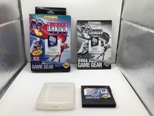 Winter Olympic Games Sega Game Gear, 1994 Complete w/Manual CIB Missing Tray