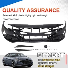 Bumper Cover Fascia Kit Front 86511AA000 for Hyundai Elantra 2021-2023