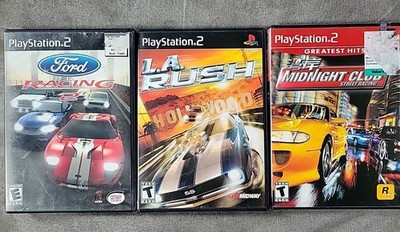 Ford Racing 2 La Rush & Midnight Club Ps2