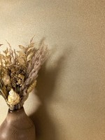 Newroom Vliestapete Gold Shimmer Glamour Modern Glanz Wohnzimmer Schlafzimmer