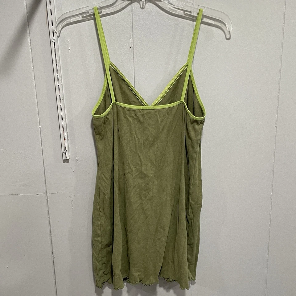 Top Babydoll largo sombra de ojos Y2K talla grande verde coqueta Kawaii lazo femenino Foto 3 de 4