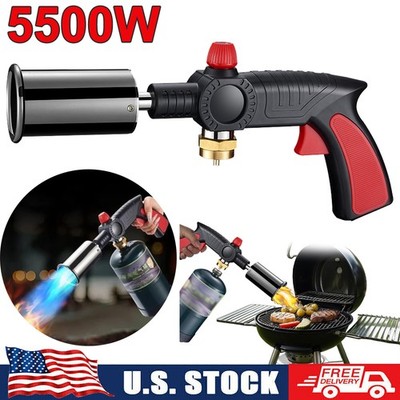 Propane Cooking Torch Grill Gun& Culinary Kitchen Blow Torch Charcoal Torch BBQ