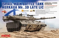 Israel Main Battle Tank Merkava Mk.3D Late Lic / 1:35 - Meng Model TS025