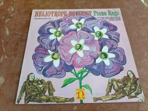LP vinyl record HELIOTROPE BOUQUET piano rags 1900 - 1970 William Bolcom 1971 - Picture 1 of 9