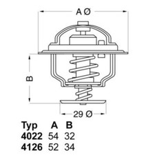 Thermostat Toyota CRESSIDA