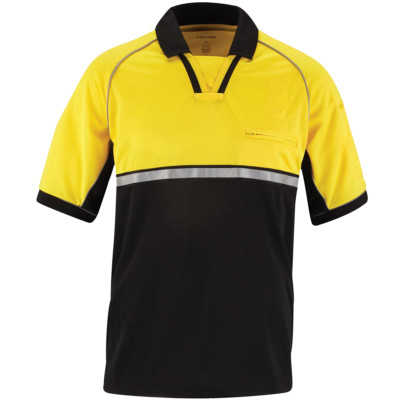 Propper Bike Patrol Herren Kurzarm Polo Reflektierend Radfahren Traffic Yellow