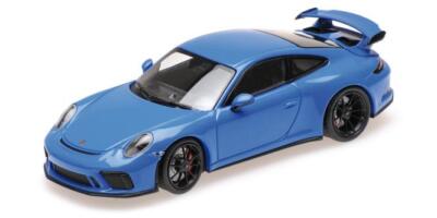 Minichamps 1:18 PORSCHE 911 GT3 - 2018 - BLUE | eBay