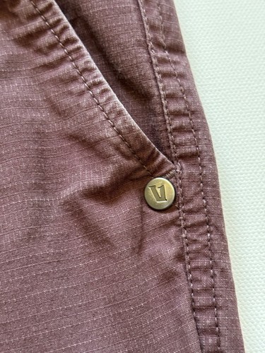 Pantalón Vuori Ripstop para mujer con cordón granate talla pequeña - Imagen 11 de 15