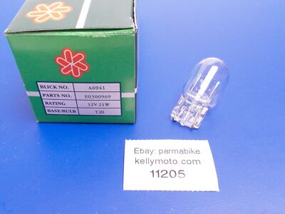 BLICK A6941 E0300969 AUTO BULB LIGHT SINGLE LARGE 12V 21W BASE T20 PKG OF 9