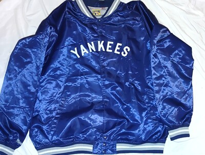 ジャケット・アウター New York Mets COOPERSTOWN COLLECTION Men's New York Mets Starter Cream Rebound Cooperstown