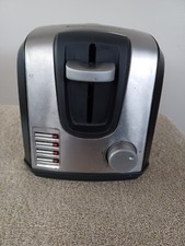 Black  Decker Toaster T2707SB Brushed Stainless Steel 2 Slice Extra Wide Slots