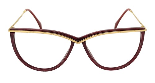 OCCHIALI DA VISTA DONNA SILHOUETTE M 1703 /20 C 1349 ROSSO E ORO VINTAGE - Foto 2 di 4
