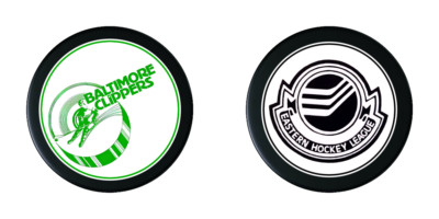 EHL Eastern Hockey League 1979 Baltimore Clippers Souvenir Hockey Puck NEW