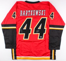 Matt Bartkowski Signed Flames Jersey (Beckett COA) Playing career 2010–present