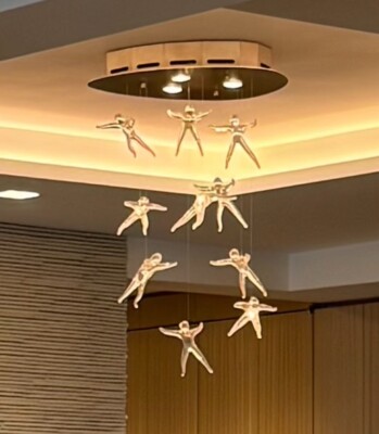 Terzani Angel Falls Suspension designed by: Nigel Coates