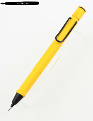 Lamy older Safari Push Mechanism Pencil mm) in Yellow black clip  Germany