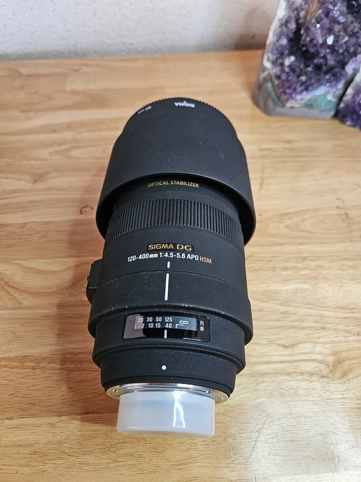 Sigma DG 120-400mm F/4.5-5.6 DG OS HSM Zoom Lens for Nikon  - Image 2 of 4