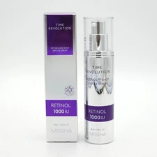 MISSHA Time Revolution Retinol 1000 Shot Spicule Serum 50ml Firming K-Beauty