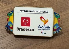 Rio 2016 Bradesco Pin on Pin Paralympic NOC Olympic Pin