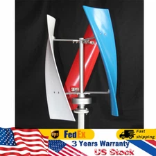 500W DC 24V Wind Turbine Generator Kit w/ Charge Controller Windmill Power USA