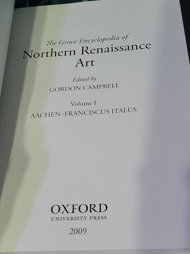 The Grove Encyclopedia of Northern Renaissance Art - 3 volume set - Near Mint! - Picture 2 of 12