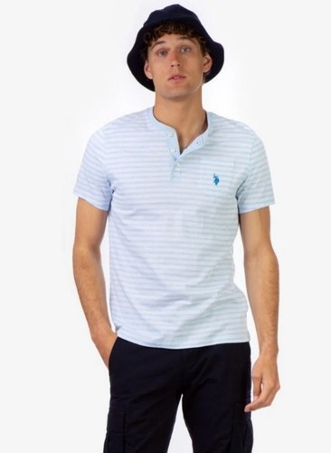U.S. Polo Assn. Men’s Slub Jersey Pocket Henley Tee - XL