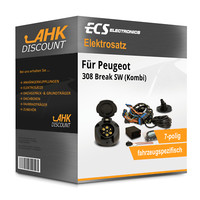 für Peugeot 308 Break SW (Kombi) 14- ECS E-Satz 7Polig Fahrzeugspezifisch Esatz