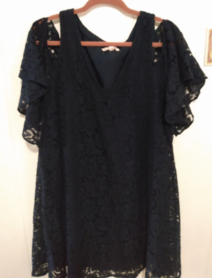 chinese dress ladies Nanette Nanette Lepore Women's Ls Lace Shift Dress W/Ruffle Detail Dress,  Gold, 6 at Amazon Women's Clothing store