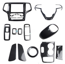 For Jeep Grand Cherokee 2014 2015 Car Accessories Abs Carbon Fiber Trims Kit