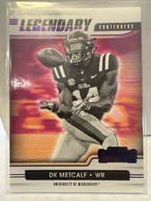 2021 Panini Contenders Draft Picks Purple  Foil Legendary DK Metcalf #14 Seattle