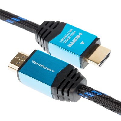 Cavo HDMI 2.1 Professionale 1,5m Bianco – 8K@60Hz 4K@120Hz 48Gbps, HDR10, EARC, VRR, Compatibile PS5 E Xbox Series