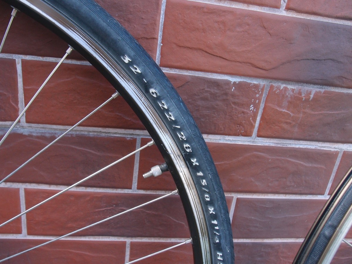 Jeu De Roues 700C Alesa – Fabriqué En Belgique – Moyeux Shimano Deore DX – Occasion
