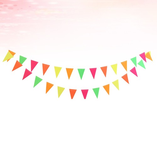 Paper Pennant Fabric Banner Rainbow Banners Baby Shower Banner